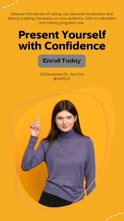 Education and training Personal introduction
