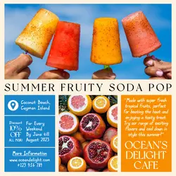Food and Beverage Pop Soda Sale Instagram Post
