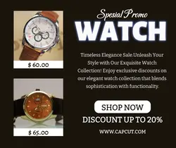 Watch Promotion Facebook Post