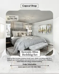 Furniture Interior Design Bedroom Promotion Instagram Portrait