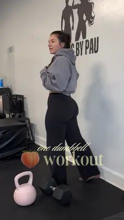 One dumbbell workout