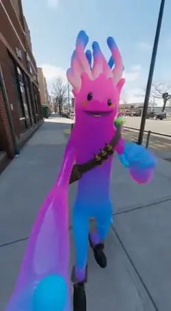 Fishy's sidewalk mat