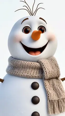 Happy Snowman 