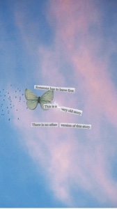 Mariposa vuela lejos