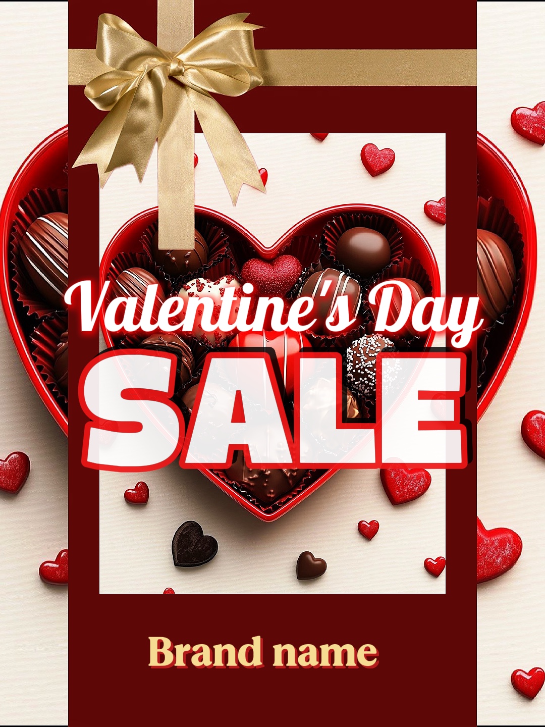 Valentine sale promo