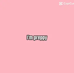 I'm preppy 