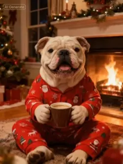 Christmas Bulldogs 