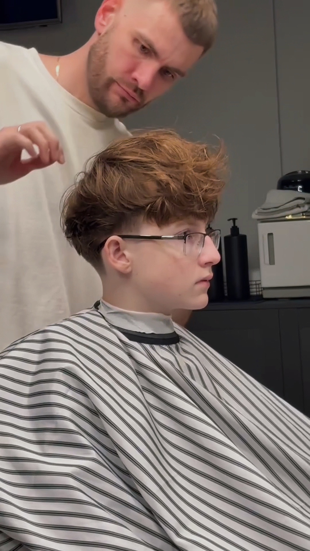 Cheveux d'enfants