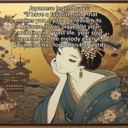 Japanese legend