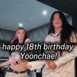 HAPPY BDAY yoonchip 