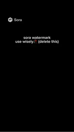 Sora watermark🥀