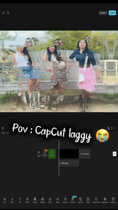 Laggy effect 