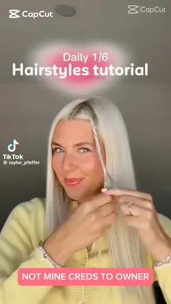 hairstyle tutorial