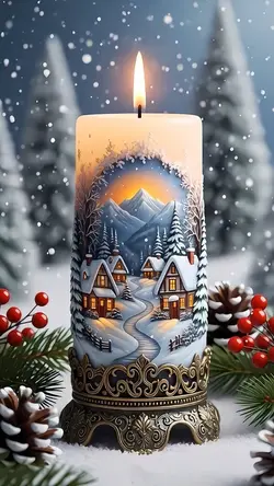 Christmas Candle