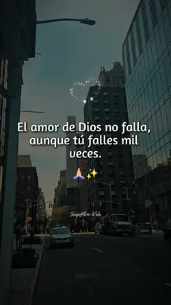 Dios no falla.