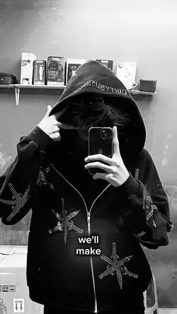 black white