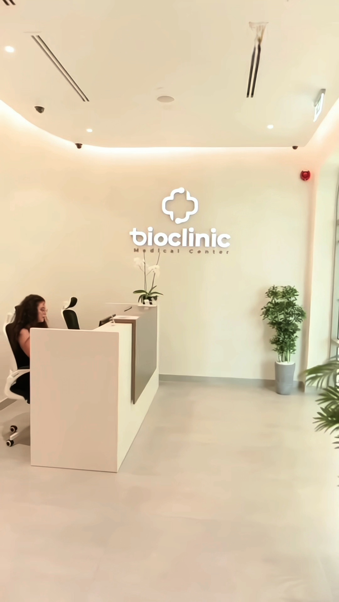 Tour da clínica