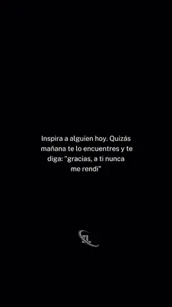 Inspira a alguien 
