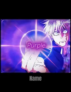 Gojo hollow purple