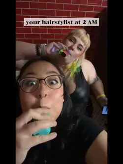 Hairstylist at 2AM