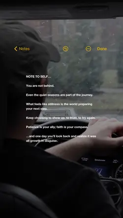 Note to self: growth