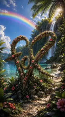 Tropical rainbow 