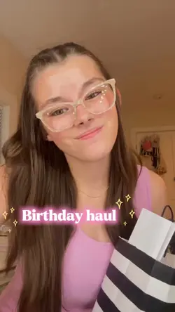 Birthday haul✨💕🎉