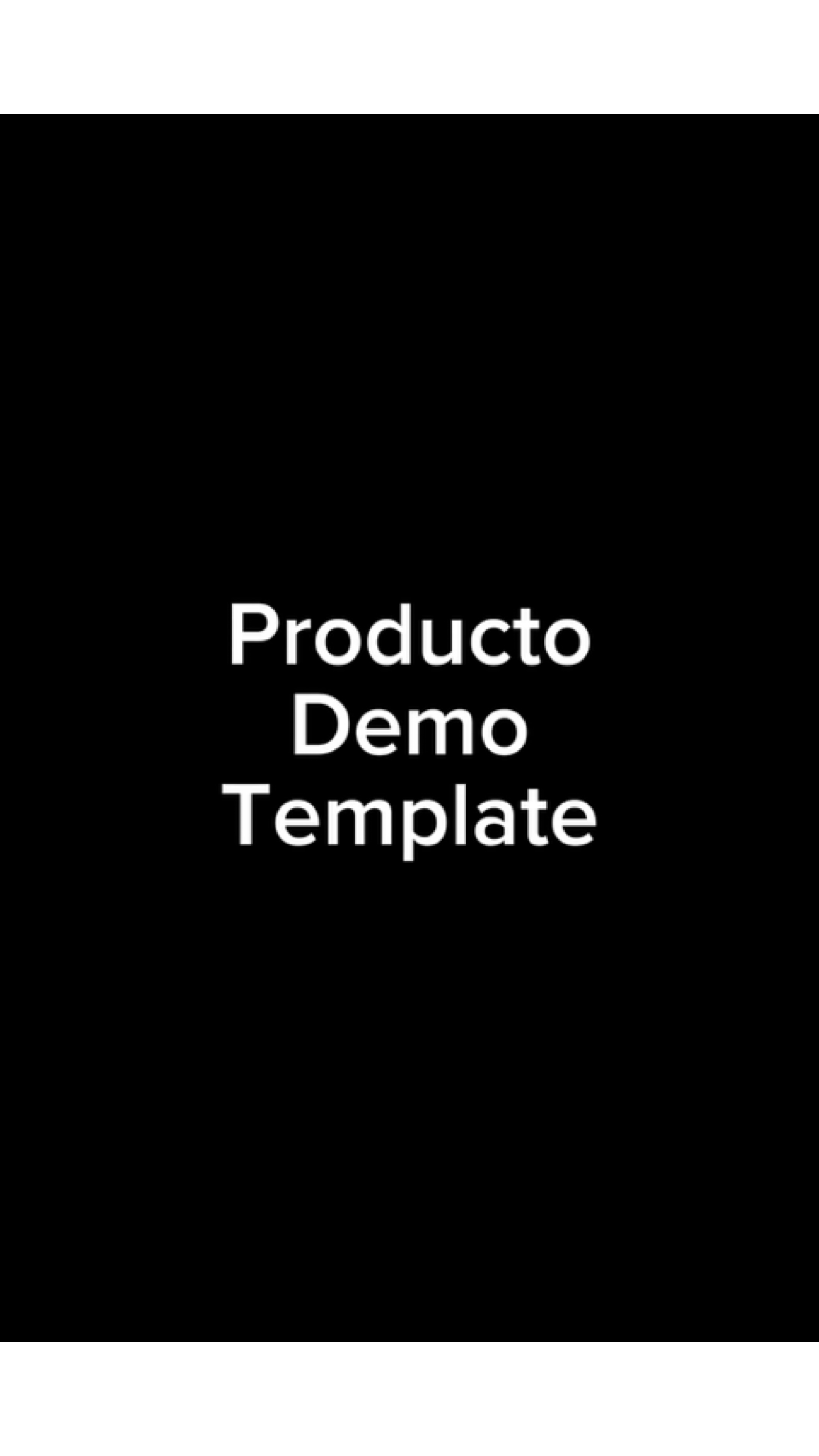 Demostración de producto