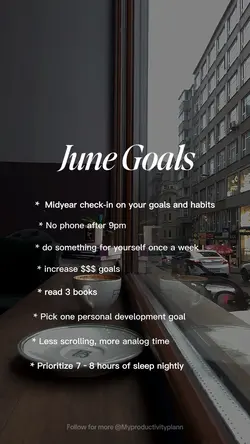 June Goals