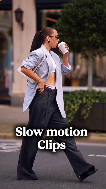 Slow motion video 
