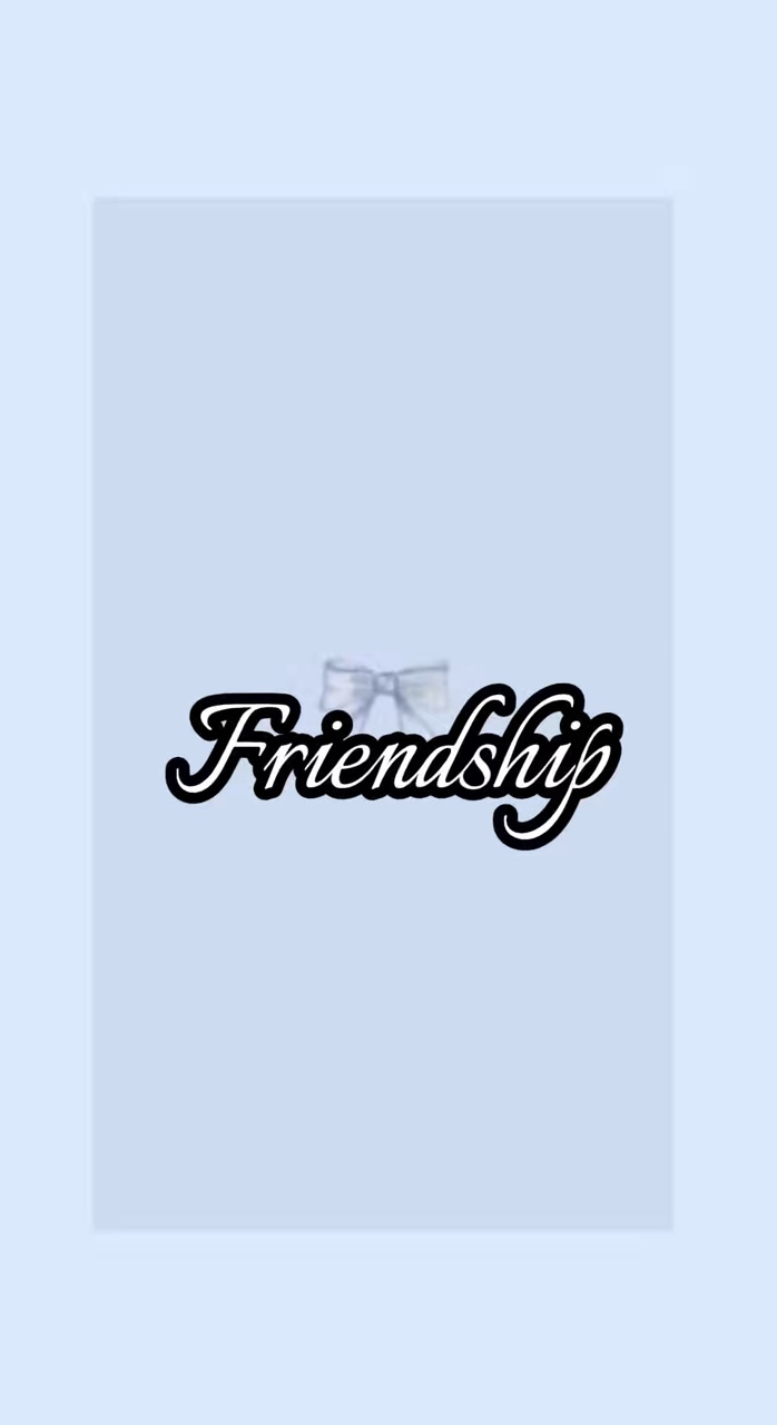 Freundschaft