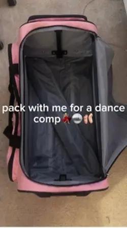 dance comp packing!🩰