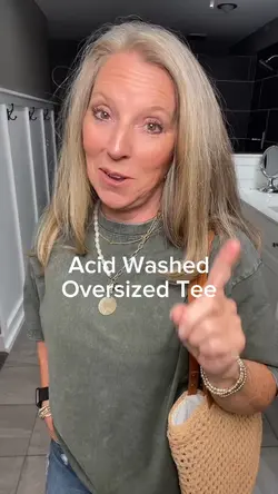 Acid washed T