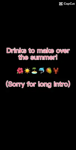 Summer drinks
