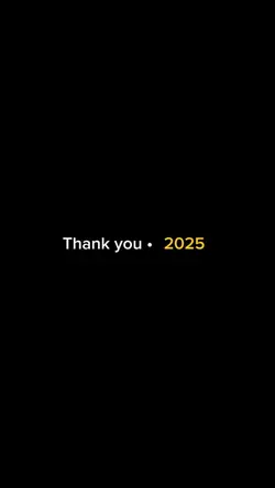 Thank you 2025年