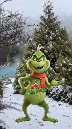 Grinch feliz navidad