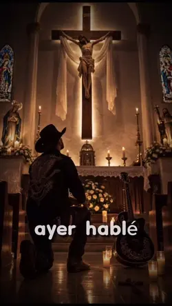 Ayer hablé con Dios 