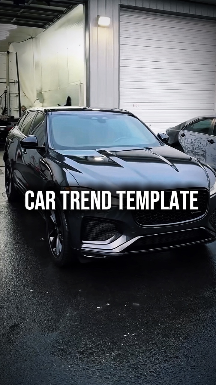 Trend Auto Vorlage 