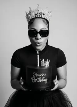 Birthday cake templa