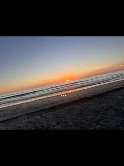 the beach!