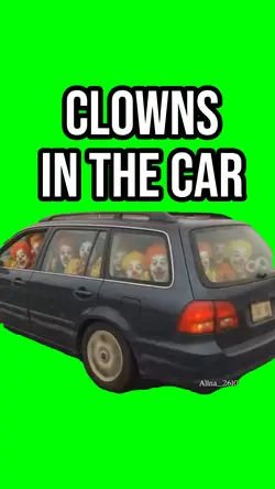 Clowns in car 