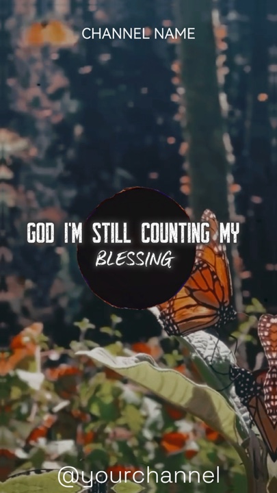 Counting My Blessing