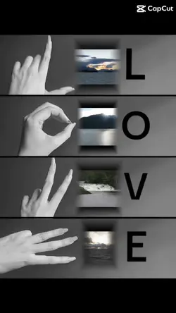 LOVE Hand Transition
