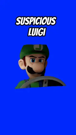 Suspicious Luigi mem