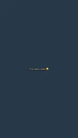 Free dance audio✨😝