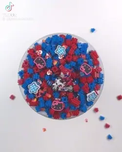 Red and blue slime
