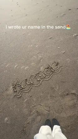 name in the sand 