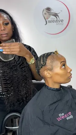 Lace closure install