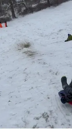 Sledding Fail