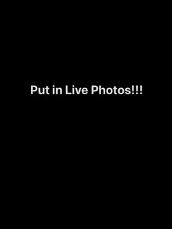 Live Photo dump